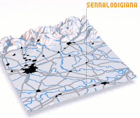 3d view of Senna Lodigiana