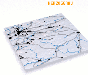 3d view of Herzogenau