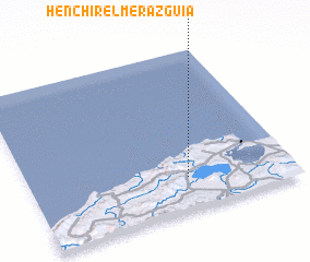 3d view of Henchir el Merazguia