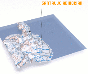 3d view of Santa-Lucia-di-Moriani