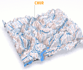 3d view of Chur