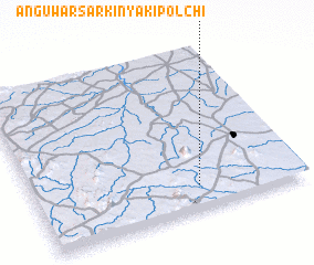 3d view of Anguwar Sarkin Yaki Polchi