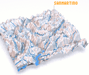 3d view of San Martino