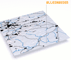 3d view of Alleshausen