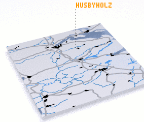 3d view of Husbyholz