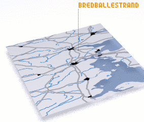 3d view of Bredballestrand