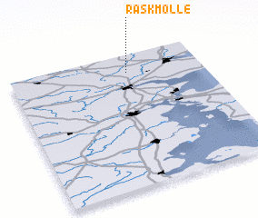 3d view of Rask Mølle