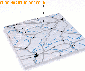 3d view of Erlenbach bei Marktheidenfeld