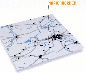 3d view of Marienwerder