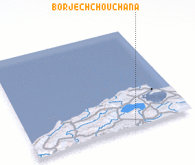 3d view of Borj ech Chouchana