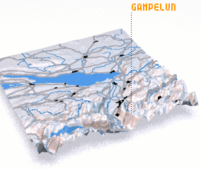 3d view of Gampelün