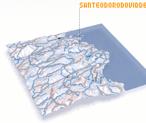 3d view of San Teodoro dʼOviddè