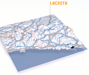 3d view of La Costa