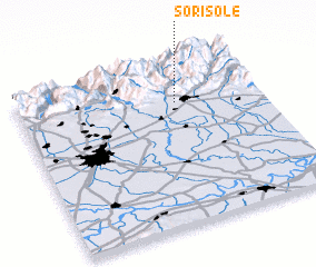 3d view of Sorisole