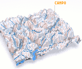 3d view of Campo