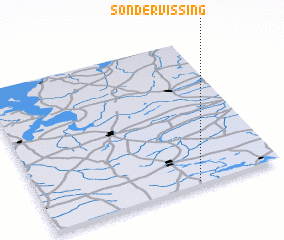 3d view of Sønder Vissing