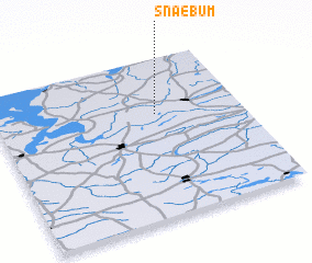 3d view of Snæbum