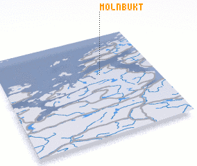 3d view of Mølnbukt