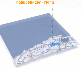 3d view of Dawwār ‘Umar Cherina