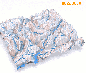 3d view of Mezzoldo