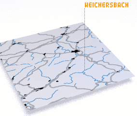 3d view of Weichersbach