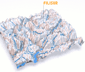 3d view of Filisur