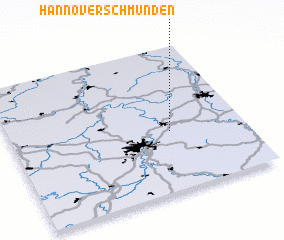 3d view of Hannoversch Münden