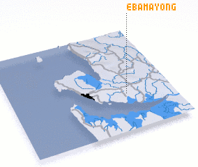3d view of Ebamayong