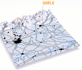 3d view of Gorle
