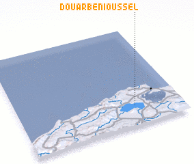 3d view of Douar Beni Oussel