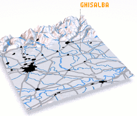 3d view of Ghisalba