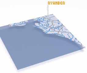 3d view of Nya Mben