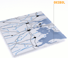 3d view of Oksbøl