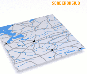 3d view of Sønder Onsild