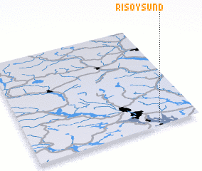 3d view of Risøysund