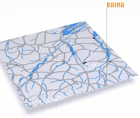 3d view of Baima