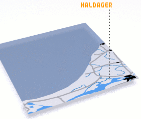 3d view of Haldager