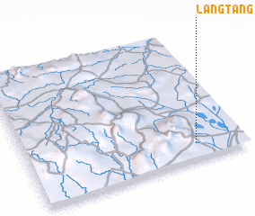 3d view of Langtang