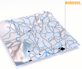 3d view of Bomkoul