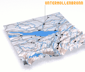 3d view of Untermöllenbronn