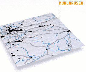 3d view of Mühlhausen