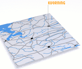 3d view of Kvorning