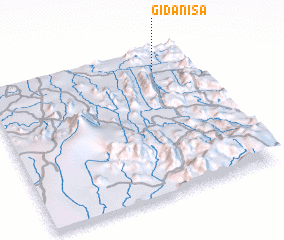 3d view of Gidan Isa