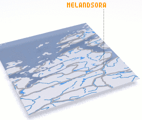3d view of Melandsøra