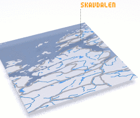 3d view of Skavdalen