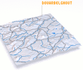 3d view of Douar Belghout