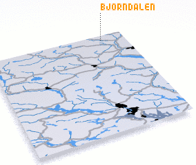 3d view of Bjørndalen