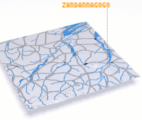 3d view of Zandan Nagogo