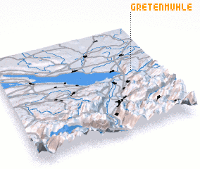 3d view of Gretenmühle