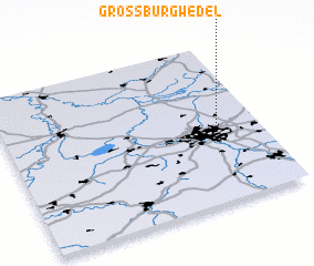 3d view of Großburgwedel